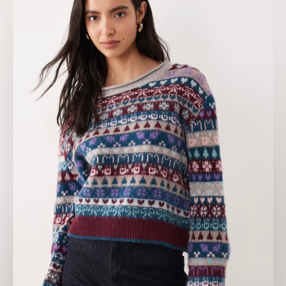 Free People Favorite Things Sweater ✨ Wine Combo Size Medium